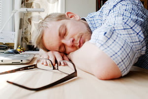 asleep-on-desk