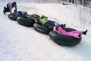 winter-camp-tubing